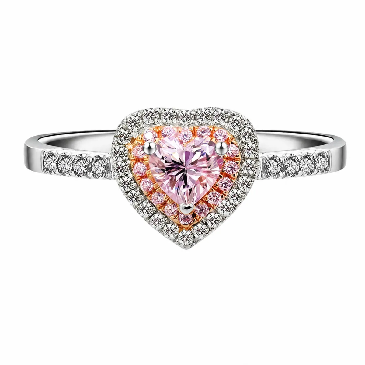 Blush Heart Ring