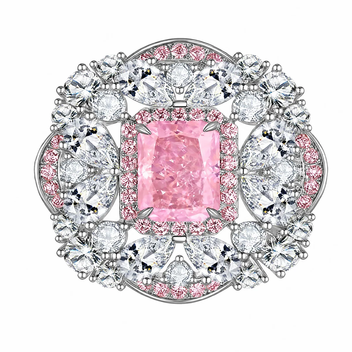 Rose Cushion Ring