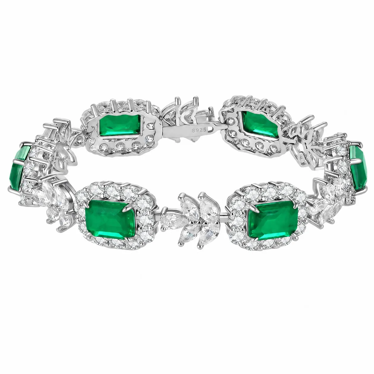 Emerald Butterfly Bracelet