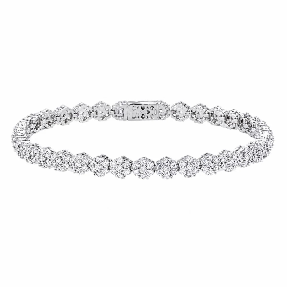 Faceted Row Bracelet
