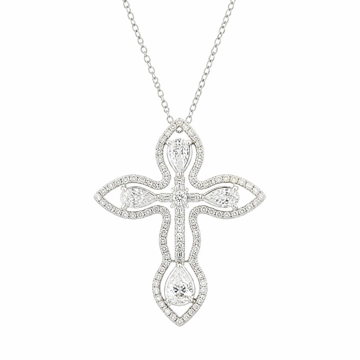 Cathedral Cross Pendant